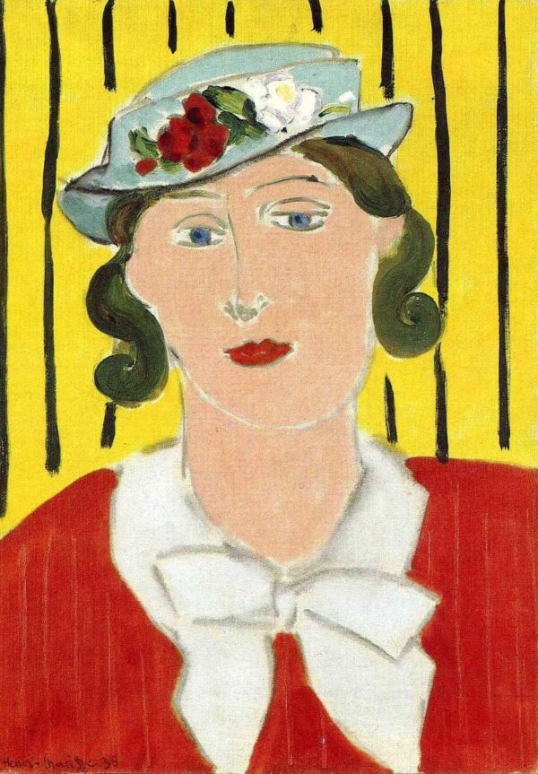 Chapeau avec des roses – Matisse Henri Matisse 70x105