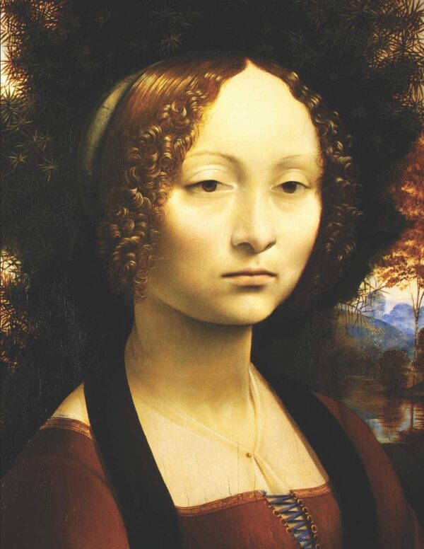 Ginevra de benci – Léonard de Vinci Léonard de Vinci 70x85