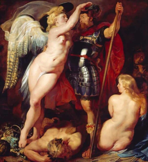 Le couronnement du héros de vertu – Peter Paul Rubens Peter Paul Rubens 70x70