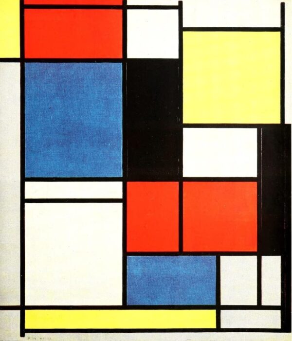 Tableau II – Mondrian Piet Mondrian 70x85