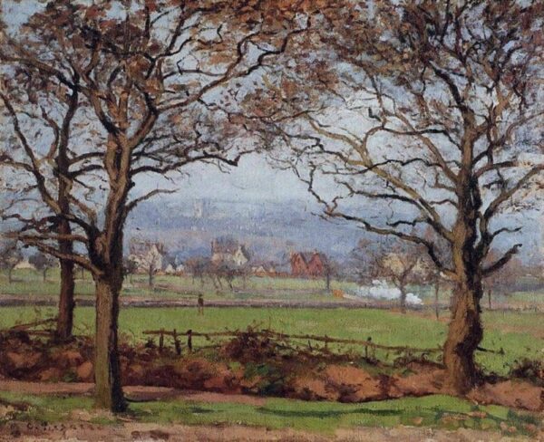 Près de Sydenham Hill – Camille Pissarro Camille Pissarro 85x75