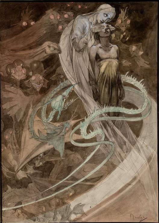 Le Pater – Mucha Alphonse Mucha 70x105