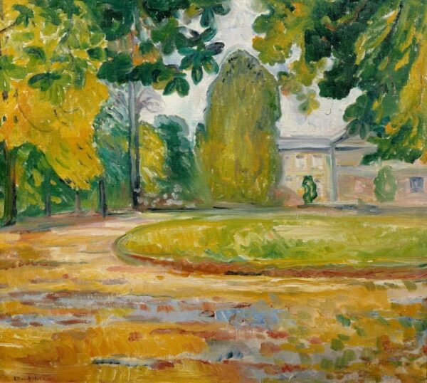 Parc à Kösen – Edvard Munch Edvard Munch 70x70