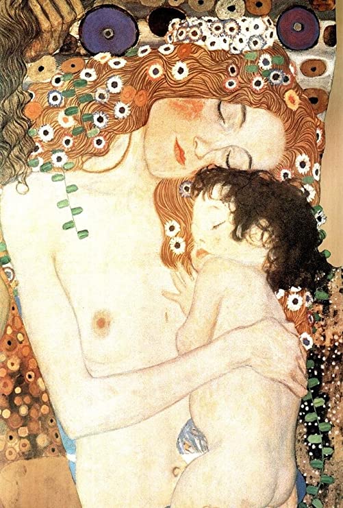 Mère et enfant – Gustav klimt Gustav Klimt 70x105