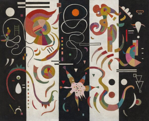 Rayures 1934 – Vassily Kandinsk Vassily Kandinsky 85x75