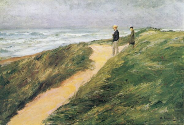 Sur la plage de Katwijk – Max Liebermann Max Liebermann 105x70