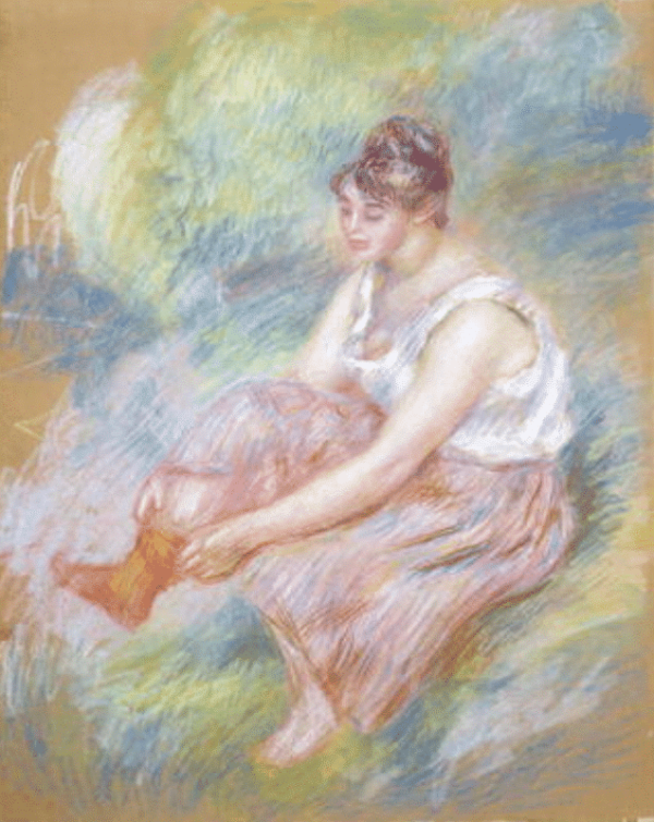 Après le bain, vers 1890 – Pierre-Auguste Renoir Pierre-Auguste Renoir 70x85