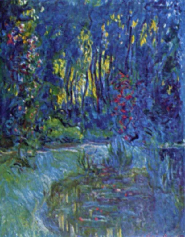 Jardin d’eau près de Giverny – Claude Monet Claude Monet 70x85