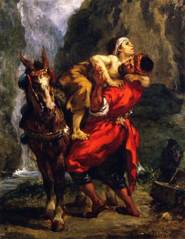 Le bon Samaritain – Eugène Delacroix Eugène Delacroix 70x85