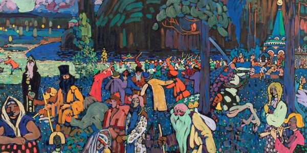 La Vie colorée – Vassily Kandinsky Vassily Kandinsky 140x70