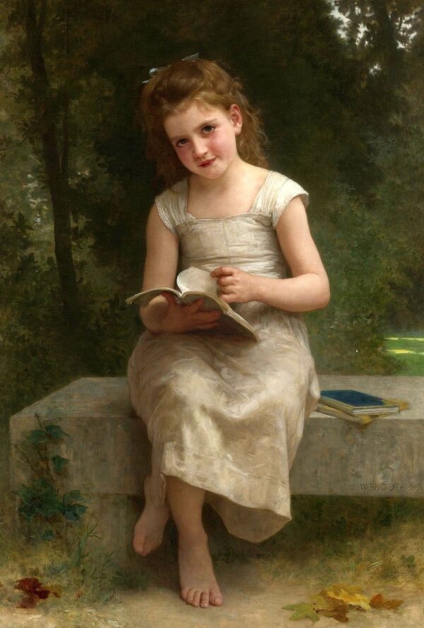 La fille qui lit – William Bouguereau William Bouguereau 70x105