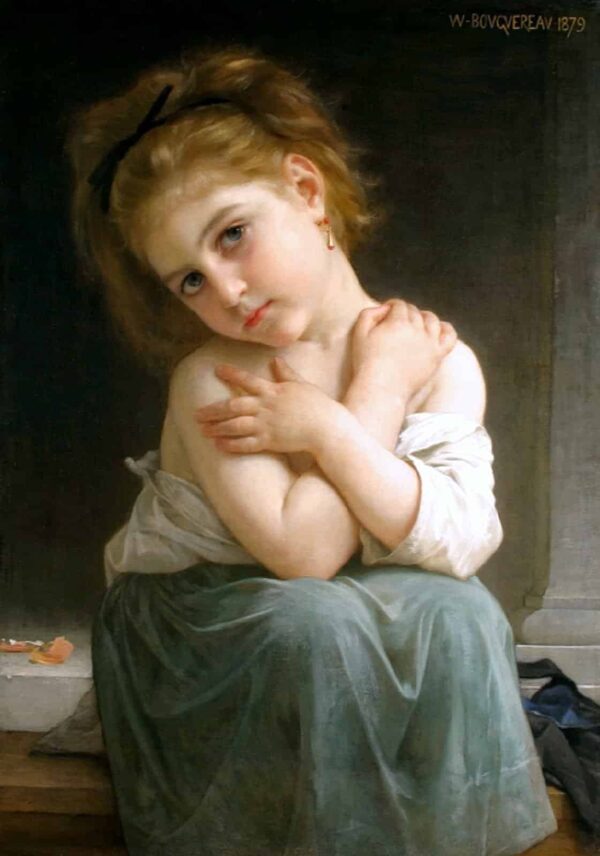 Le froid – William Bouguereau William Bouguereau 70x105