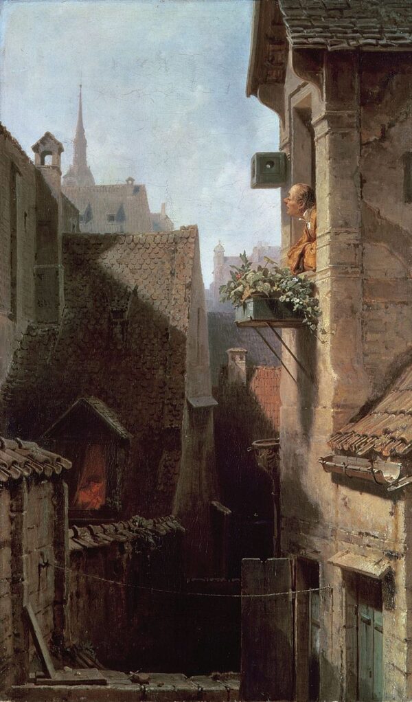 Un Hypocondriaque – Carl Spitzweg Carl Spitzweg 70x120