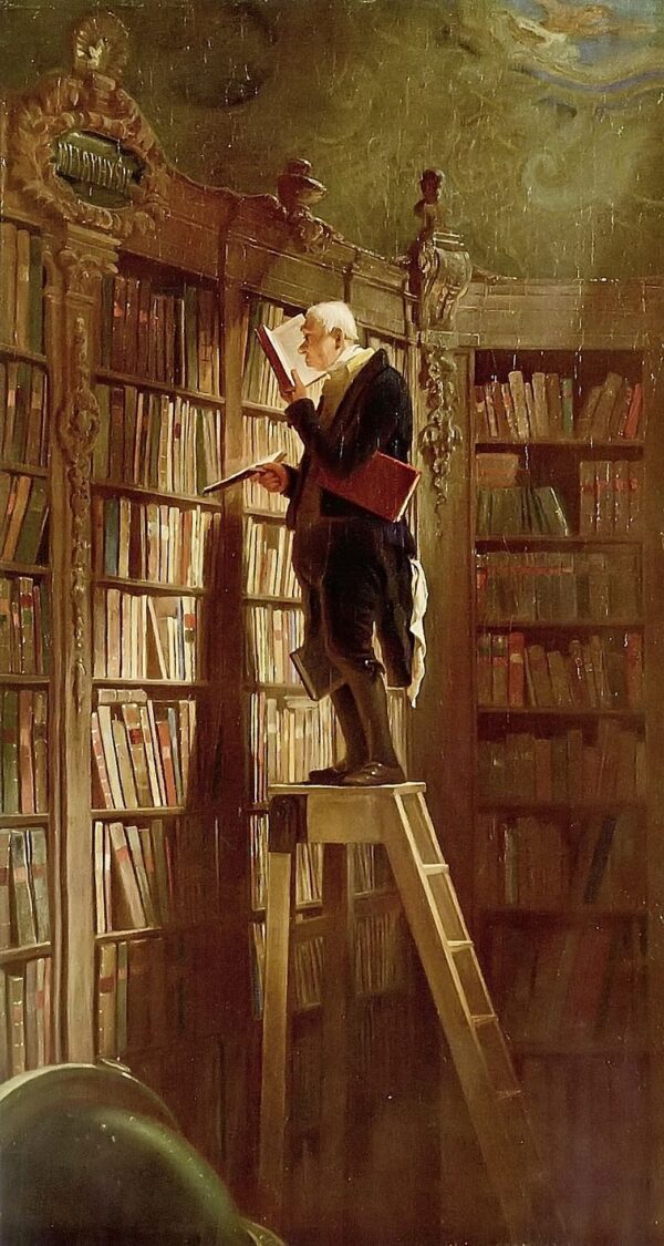 Le Rat de bibliothèque – Carl Spitzweg Carl Spitzweg 70x140