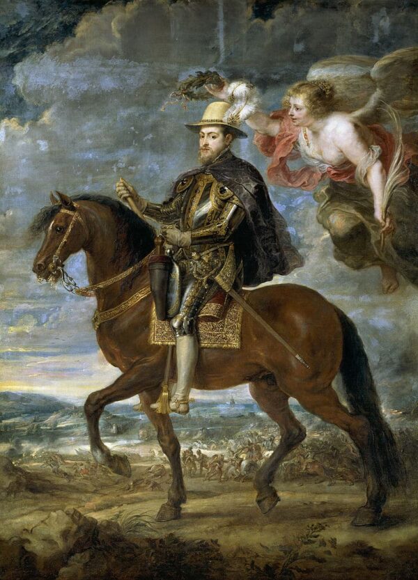 Philippe II à cheval – Peter Paul Rubens Peter Paul Rubens 70x105