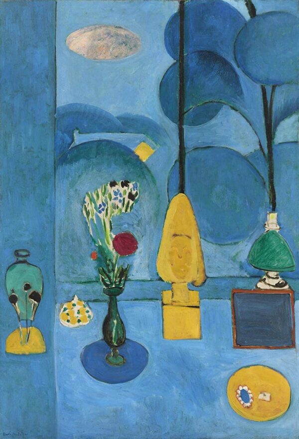 La fenêtre bleue – Matisse Henri Matisse 70x105