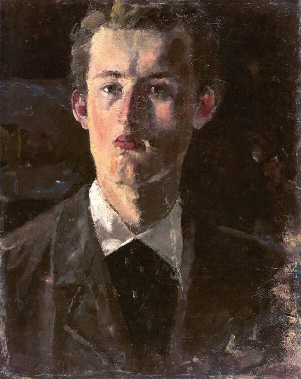 Autoportrait de Edvard Munch Edvard Munch 70x85