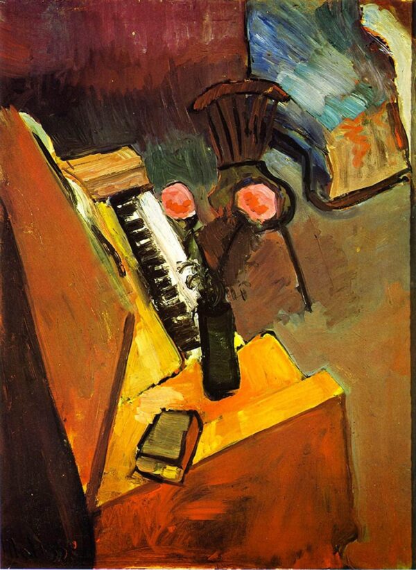 Intérieur avec Harmonium – Matisse Henri Matisse 70x105