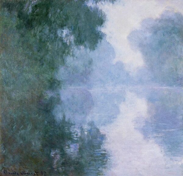 Bras de Seine près de Givern – Claude Monet Claude Monet 70x70