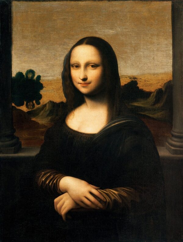 Mona Lisa d’Isleworth – Léonard de Vinci Léonard de Vinci 70x85