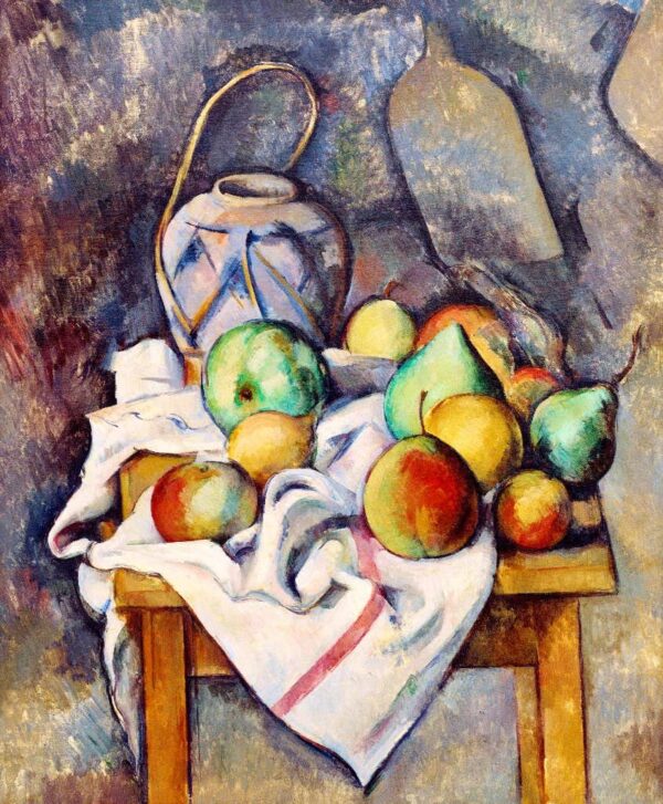 Le vase paille – Paul Cézanne Paul Cézanne 70x85