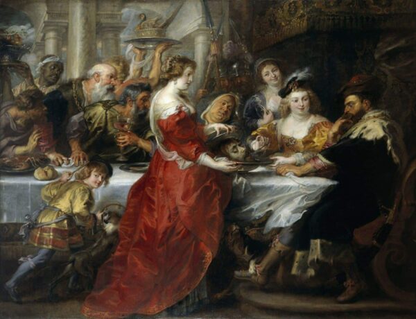 Le banquet de Herode – Peter Paul Rubens Peter Paul Rubens 85x75