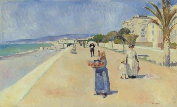 Promenade des Anglais, Nice – Edvard Munch Edvard Munch 120x70