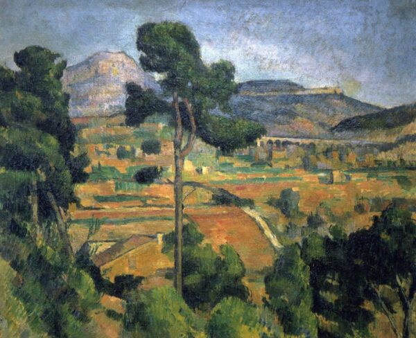 La Montagne Sainte-Victoire vue de Montbriand – Paul Cézanne Paul Cézanne 85x75