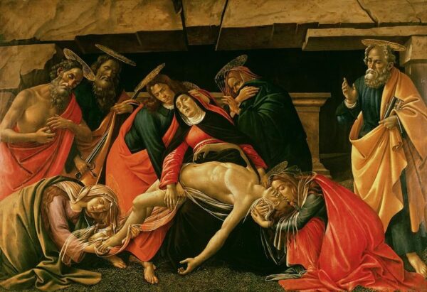 Lamentation du Christ. c.1490 – Sandro Botticelli Sandro Botticelli 105x70