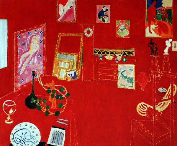 L’atelier rouge – Matisse Henri Matisse 85x75