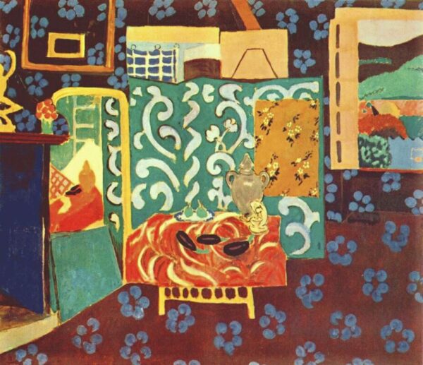 Intérieur avec des aubergines – Matisse Henri Matisse 85x75