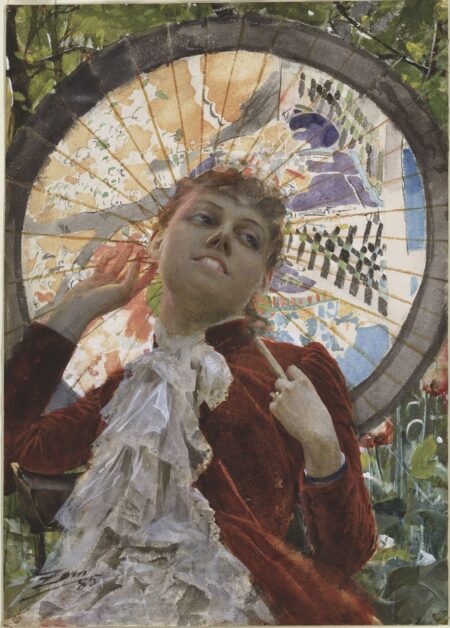 Châteaux dans l’air, 1885 – Anders Zorn Anders Zorn