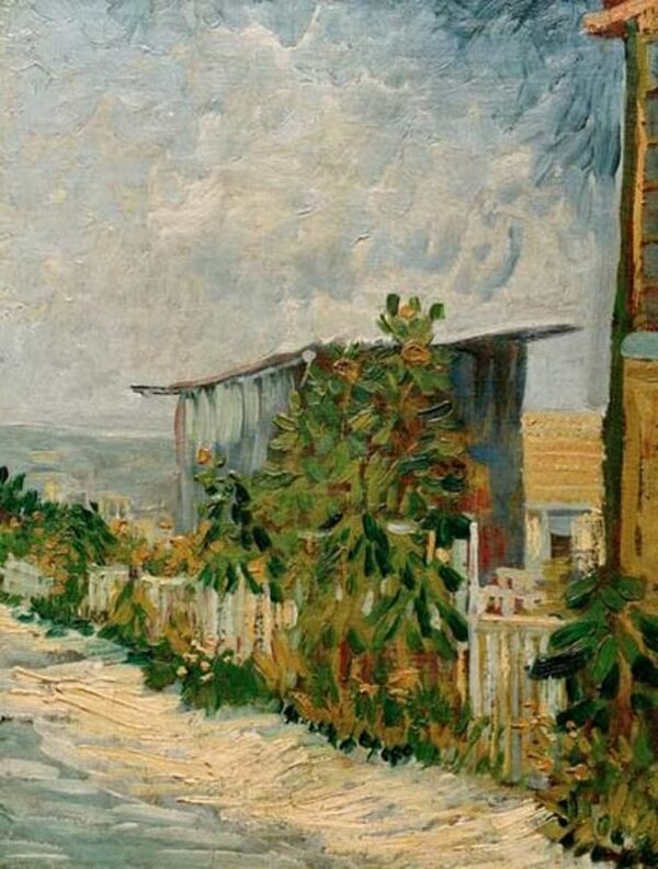 Abri sur Montmartre – Van Gogh Vincent Van Gogh 70x105