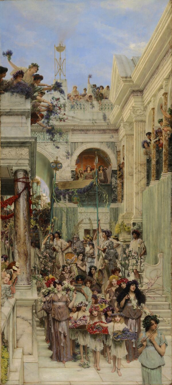 Printemps – Lawrence Alma-Tadema Lawrence Alma-Tadema 70x160