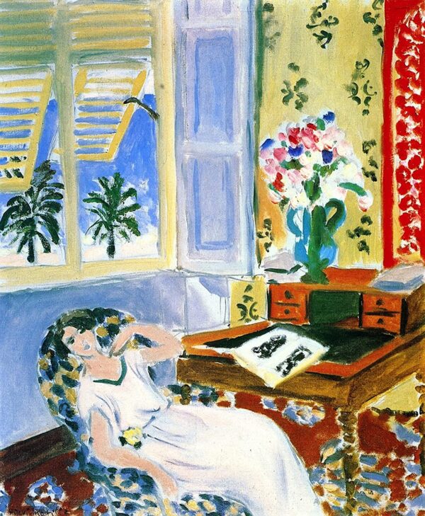 Intérieur de la sieste à Nice – Matisse Henri Matisse 70x85