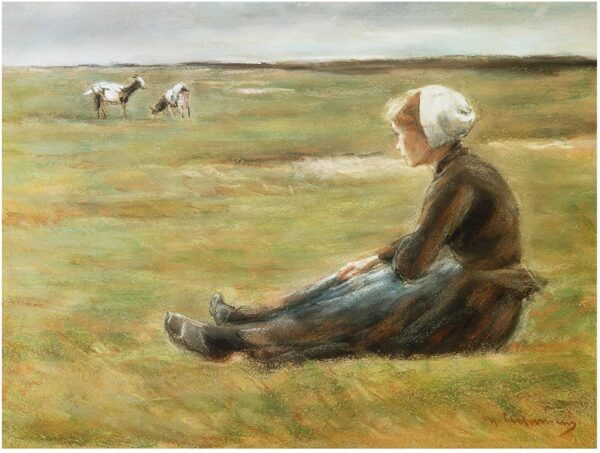 Sur le terrain – Max Liebermann Max Liebermann 85x75