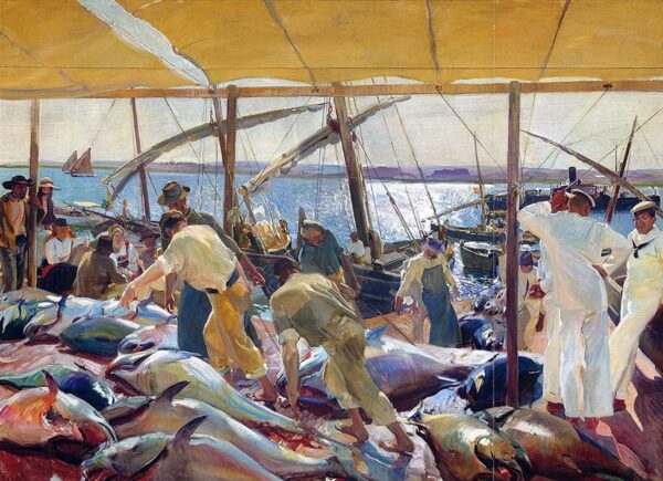 La pêche au thon – Sorolla Joaquín Sorolla 105x70