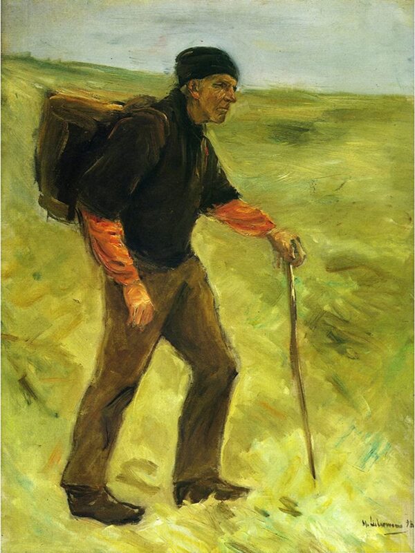 Paysan à pied – Max Liebermann Max Liebermann 70x85