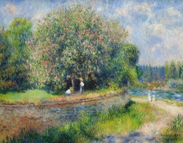 Fleurs de châtaignier – Pierre-Auguste Renoir Pierre-Auguste Renoir 85x75