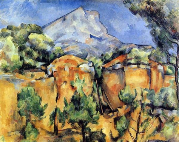 La Montagne Sainte-Victoire vue de Bibémus – Paul Cézanne Paul Cézanne 85x75