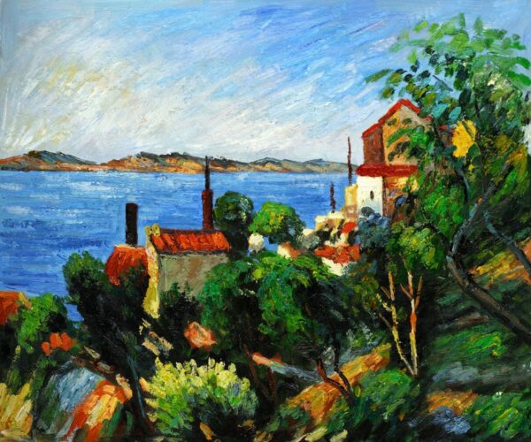 La mer l’Estaque – Paul Cézanne Paul Cézanne 85x75