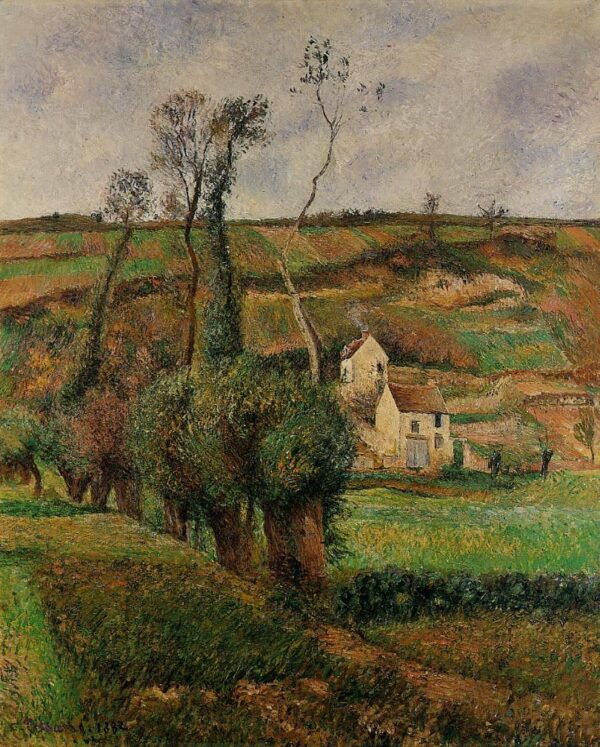 Les pentes de choux, Pontoise – Camille Pissarro Camille Pissarro 70x85