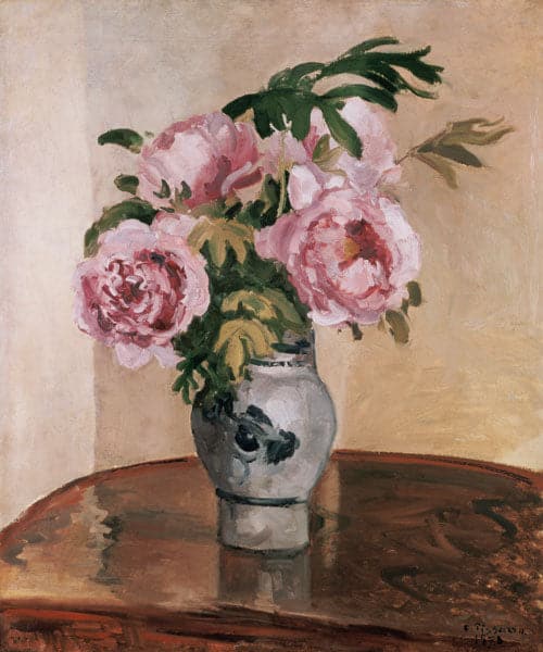 Un vase de pivoines 1875 – Edouard Manet Édouard Manet 70x85