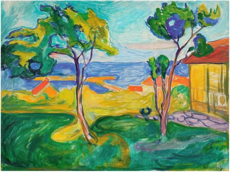 Le jardin à Asgardstrand – Edvard Munch Edvard Munch