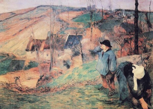 Bergers bretons – Paul Gauguin Paul Gauguin 105x70