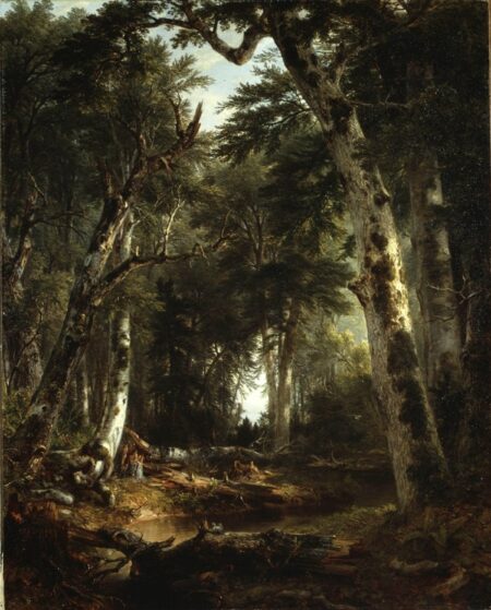 Dans les bois, 1855 – Asher Brown Durand Asher Brown Durand