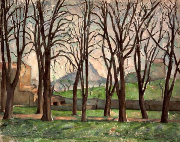 Châtaigniers au Jas de Bouffan – Paul Cézanne Paul Cézanne 85x75