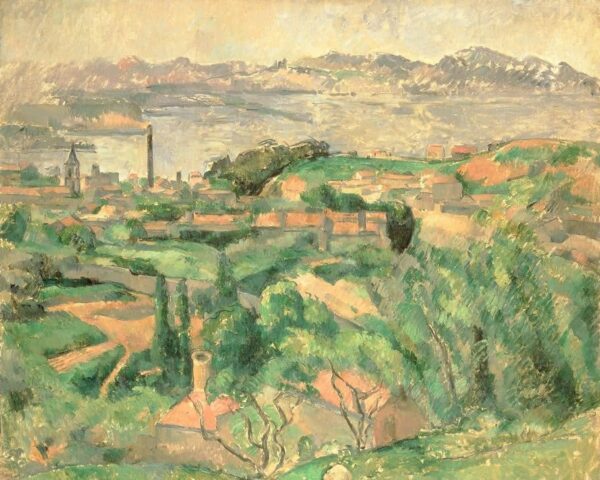 Baie de Marseille – Paul Cézanne Paul Cézanne 85x75