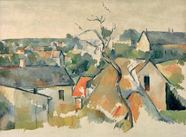 Les Toits – Paul Cézanne Paul Cézanne 105x70