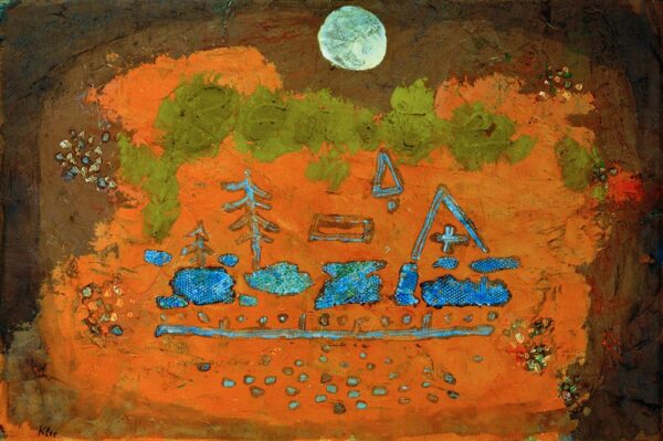 Sacrifice de la pleine lune, 1933 – Paul Klee Paul Klee 105x70